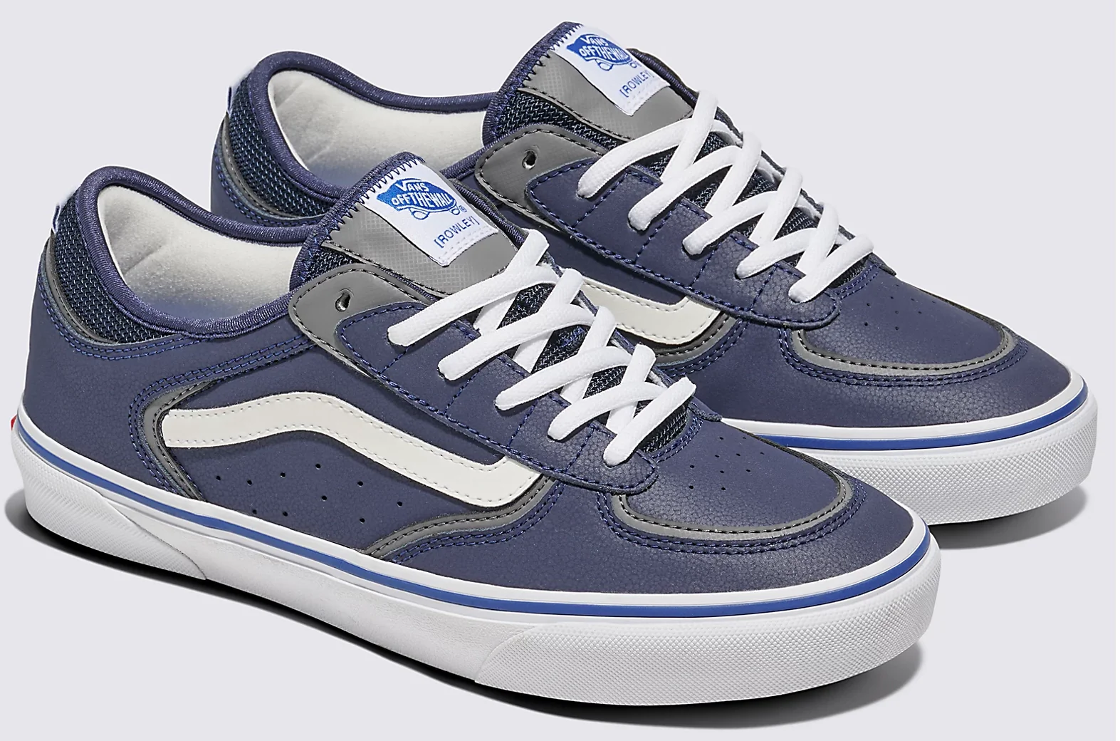 Vans - Skate Rowley Shoes | Navy (25th Anniversary) - Image 3