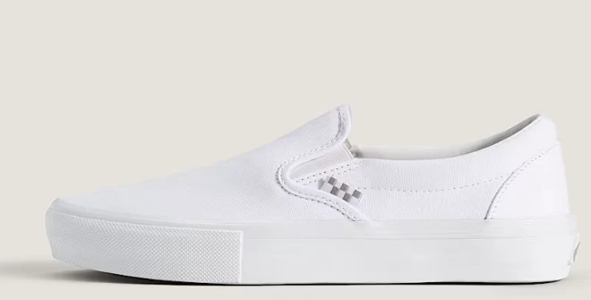 Vans - Skate Slip-On Shoes | True White - Image 2