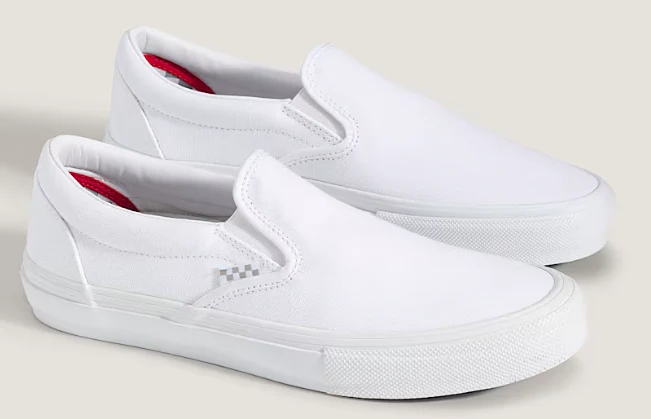 Vans - Skate Slip-On Shoes | True White - Image 3