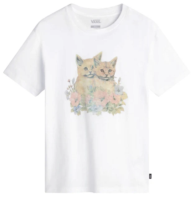 Vans - Smitten Oversized Tee | White