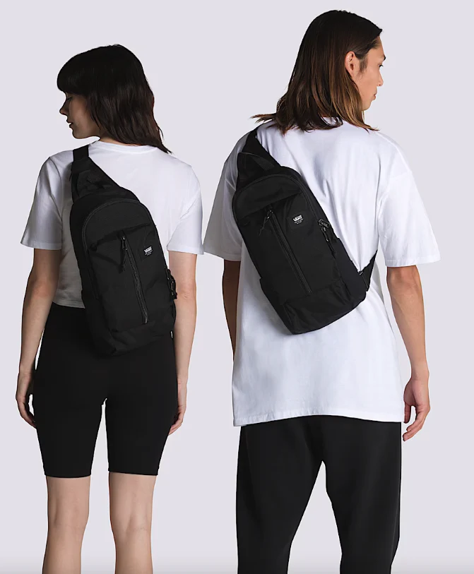 Vans - War Sling Bag | Black Ripstop - Image 4