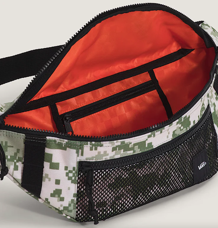 Vans - Ward Cross Body Pack Bag | Olive (Digi Camo) - Image 3
