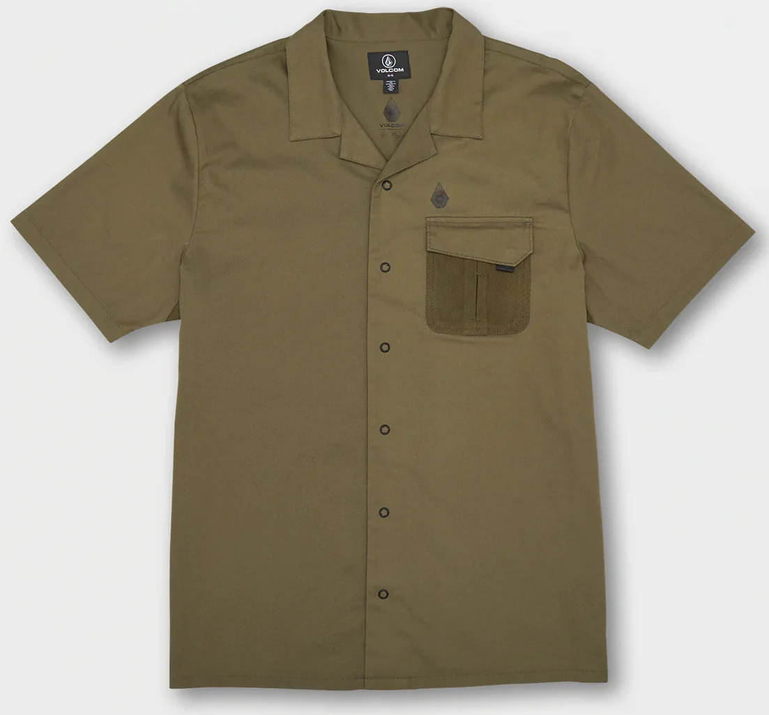 Volcom - Alec Skate Vitals S/S Shirt | Wintermoss
