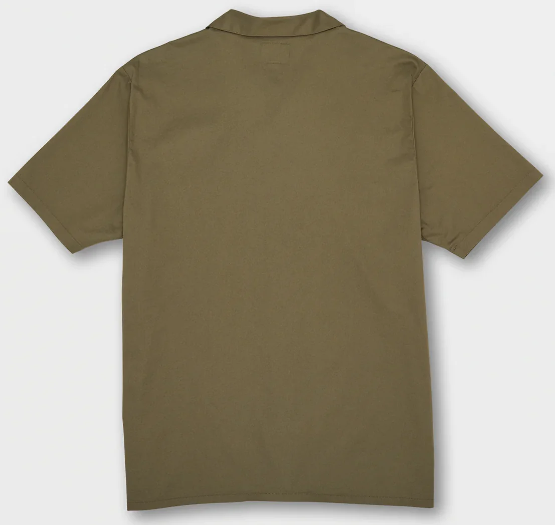 Volcom - Alec Skate Vitals S/S Shirt | Wintermoss - Image 2