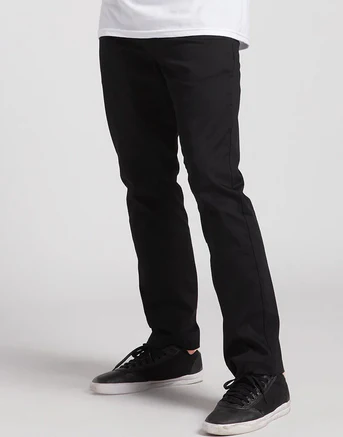 Volcom - Frickin Modern Stretch Chino Pants | Black - Image 3
