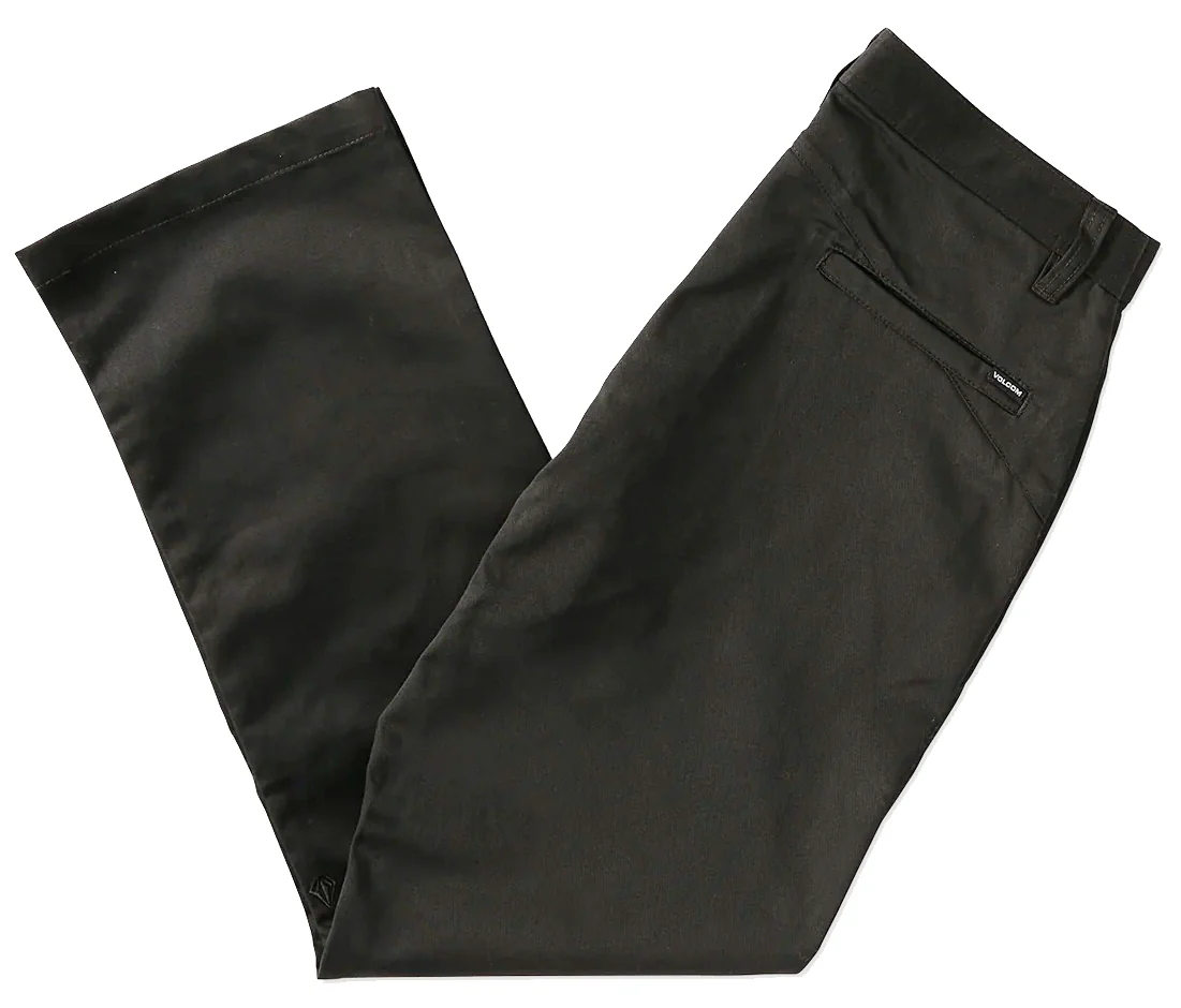 Volcom - Frickin Skate Stretch Chino Pants | Asphalt Black - Image 2