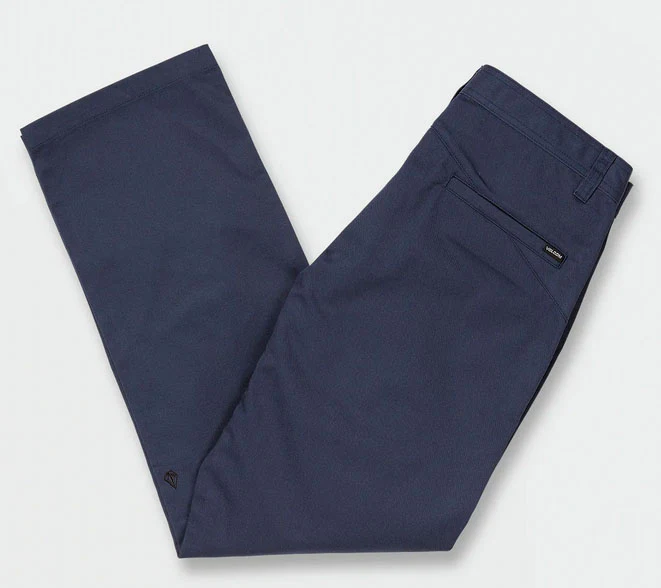 Volcom - Frickin Skate Stretch Chino Pants | Baja Indigo - Image 2