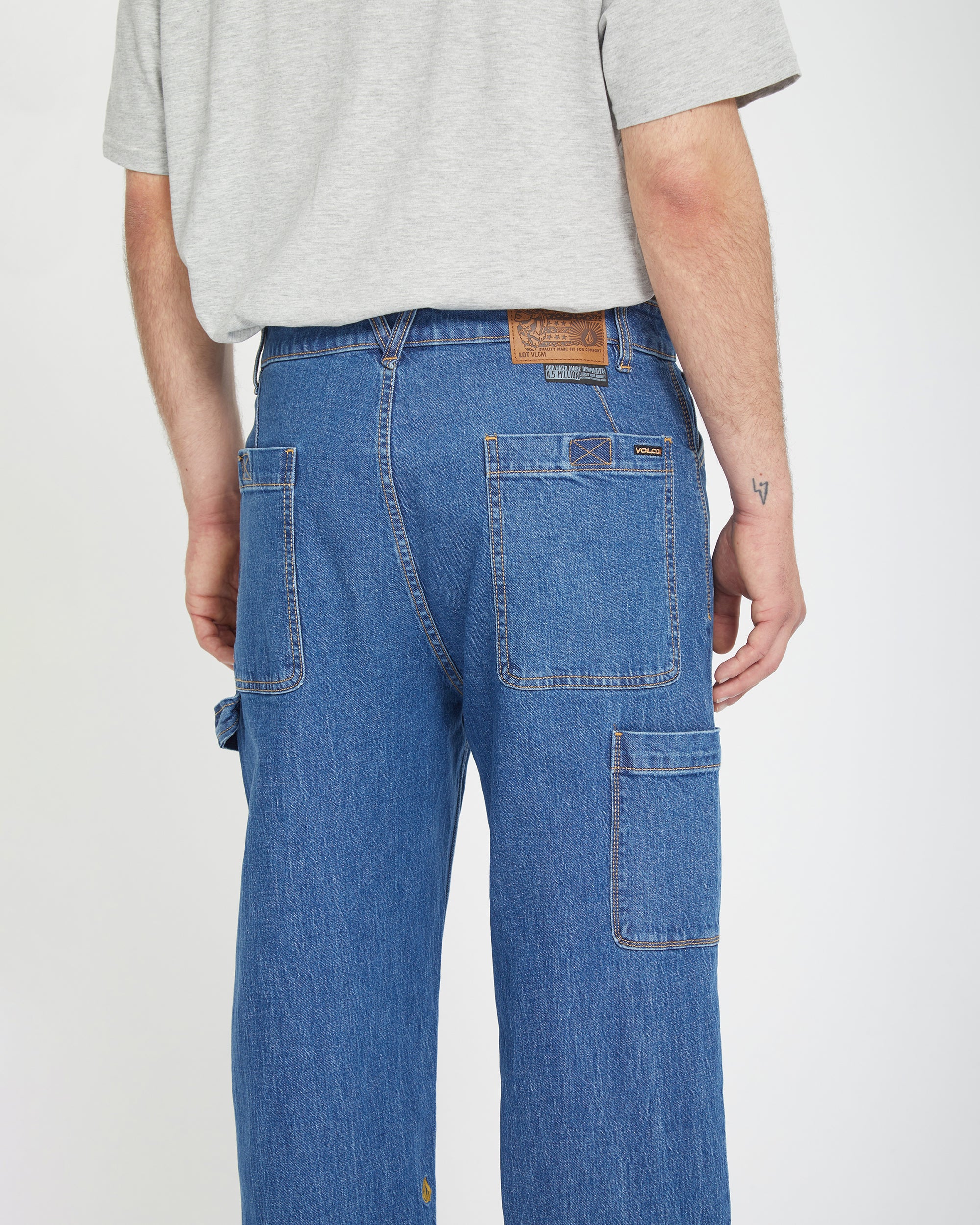 Volcom - Kraftsmen II Denim Pants | Bold Blue - Image 4