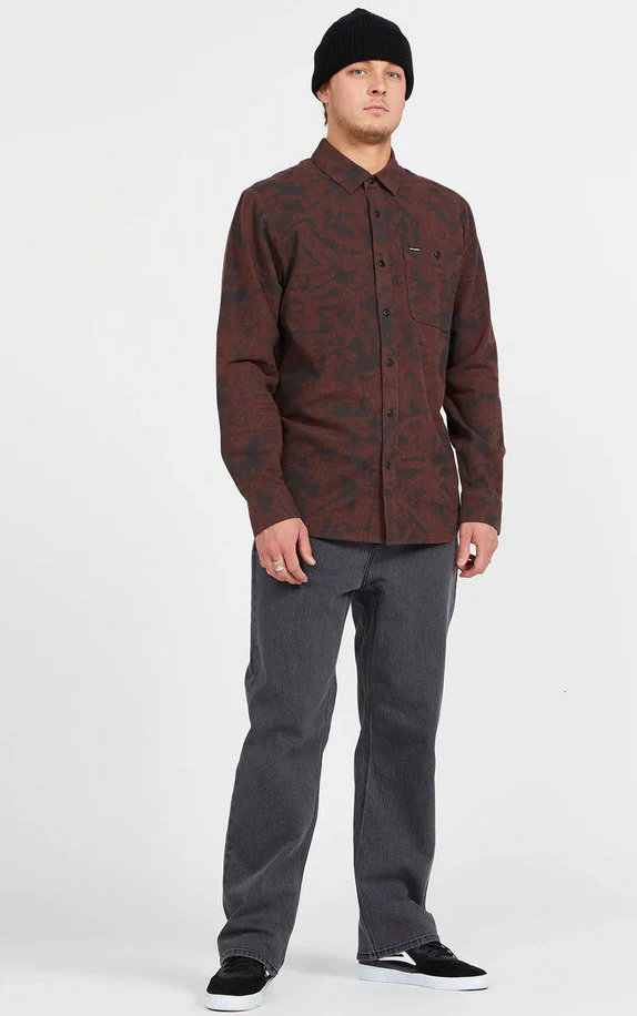Volcom - Nailer Loose Fit Jeans | Stoney Black - Image 3