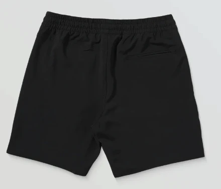 Volcom - Nomoly Elastic Waist Shorts | Black - Image 2