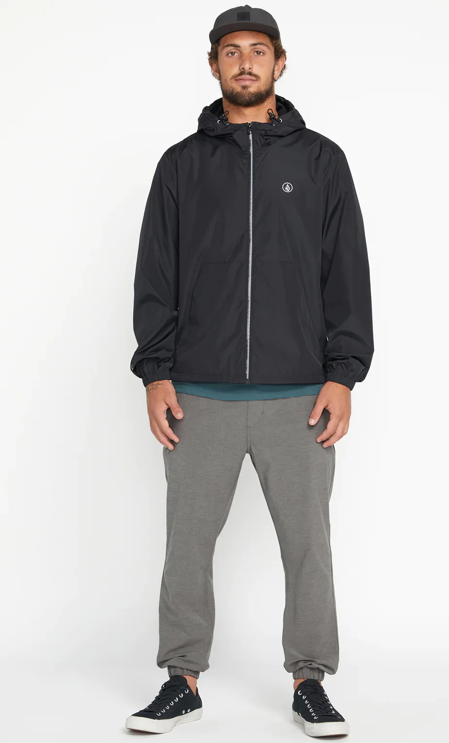 Volcom - Phase 91 Hooded Jacket | Black - Image 2