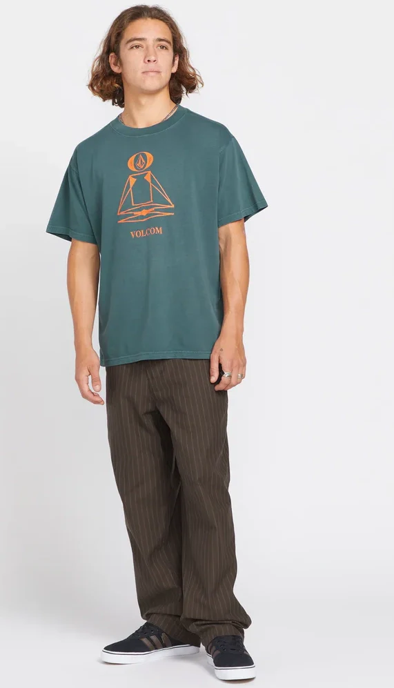 Volcom - Remy Skate Vitals 1 Tee | Dark Slate - Image 3