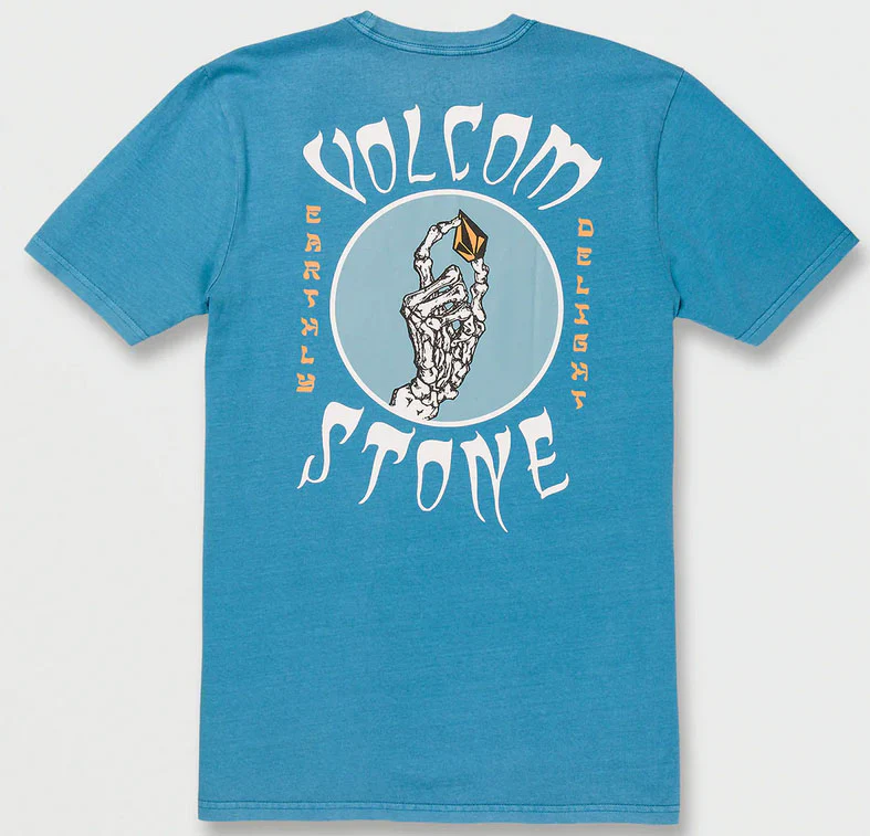 Volcom - Stoned2dabone Tee | Blue Drift - Image 2