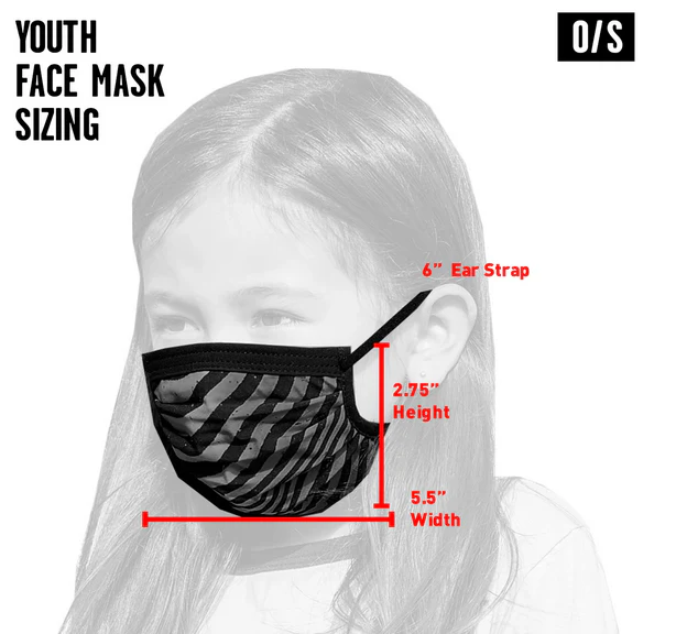 Volcom - Youth Face Mask | Animal Print - Image 3