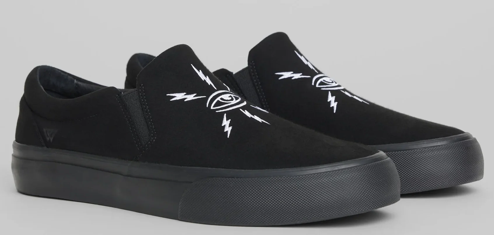 War Saw - Stranger Slip-On Shoes | Templeton Black (Synthetic) - Image 2