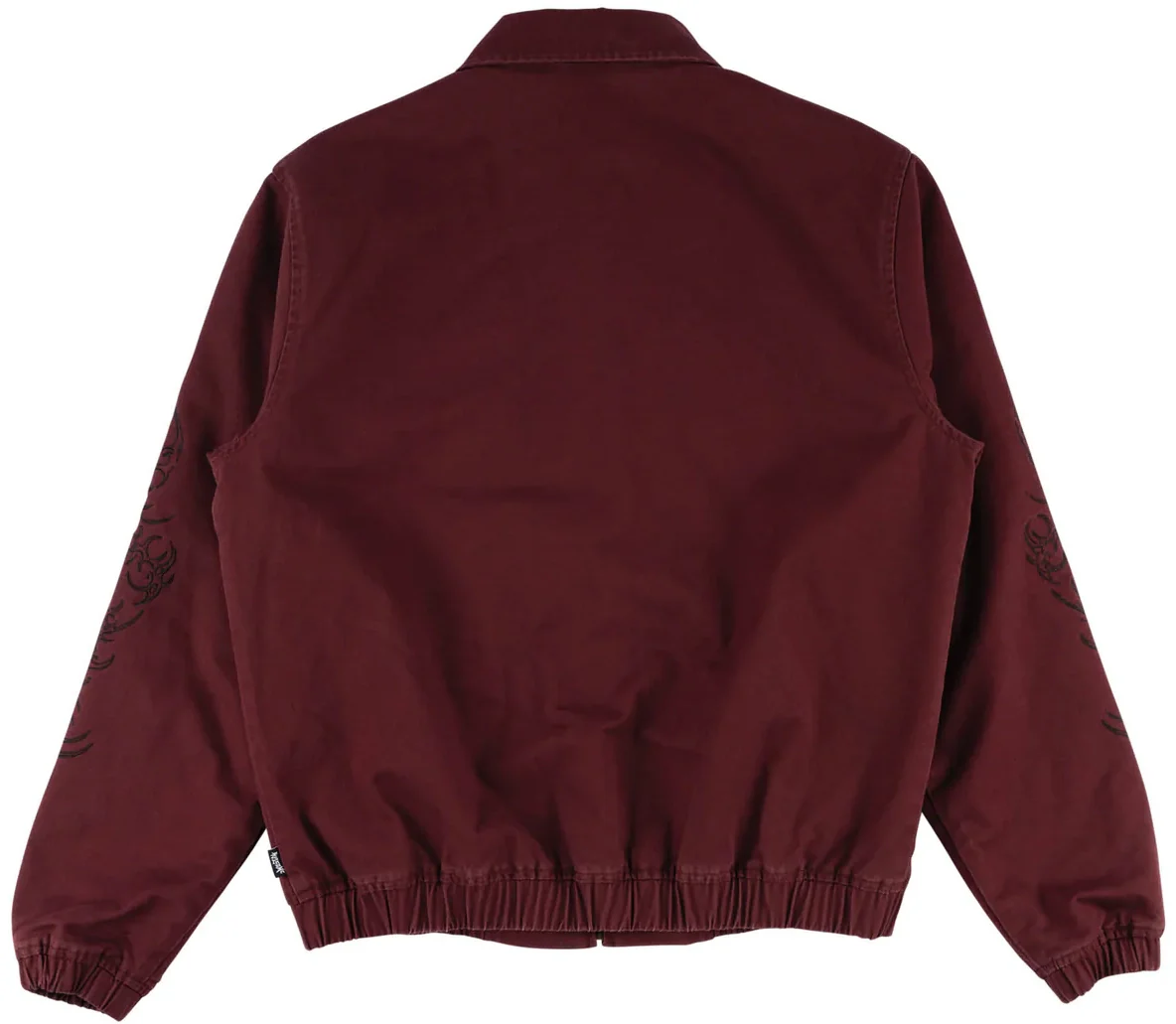 Welcome - Epoch Embroidered Harrington Jacket | Plum - Image 2