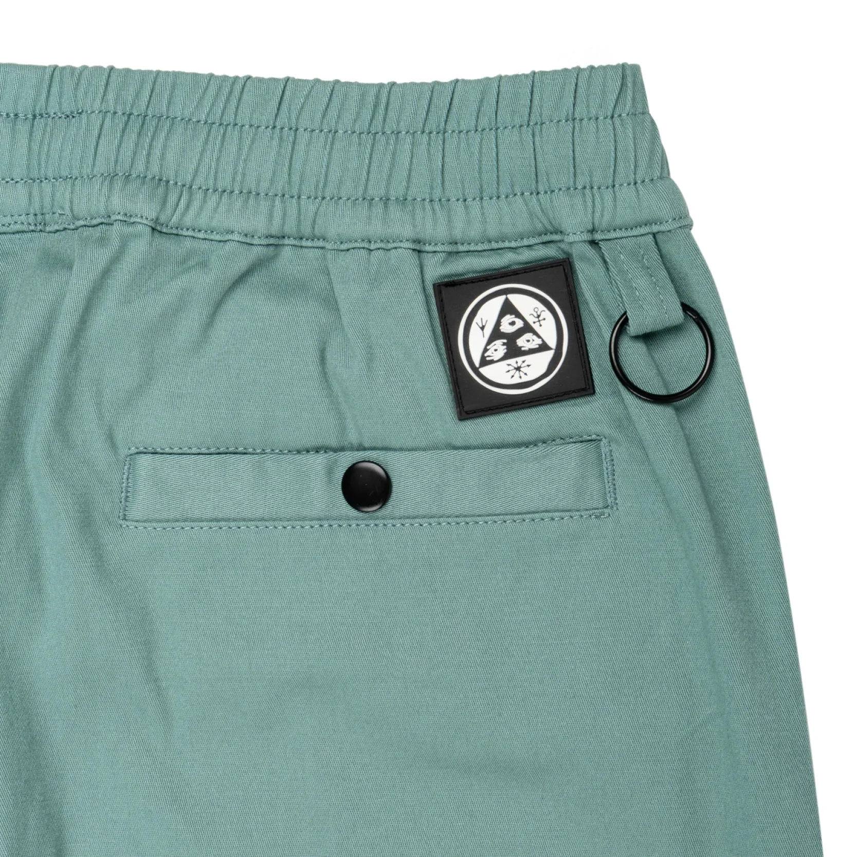 Welcome - Principal Elastic Waist Twill Pants | Petrol - Image 3