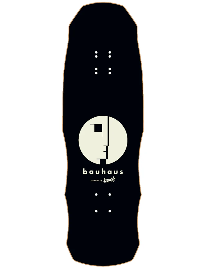 Welcome x Bauhaus - Portrait 9.85" Deck (Dark Lord Shape) - Image 2