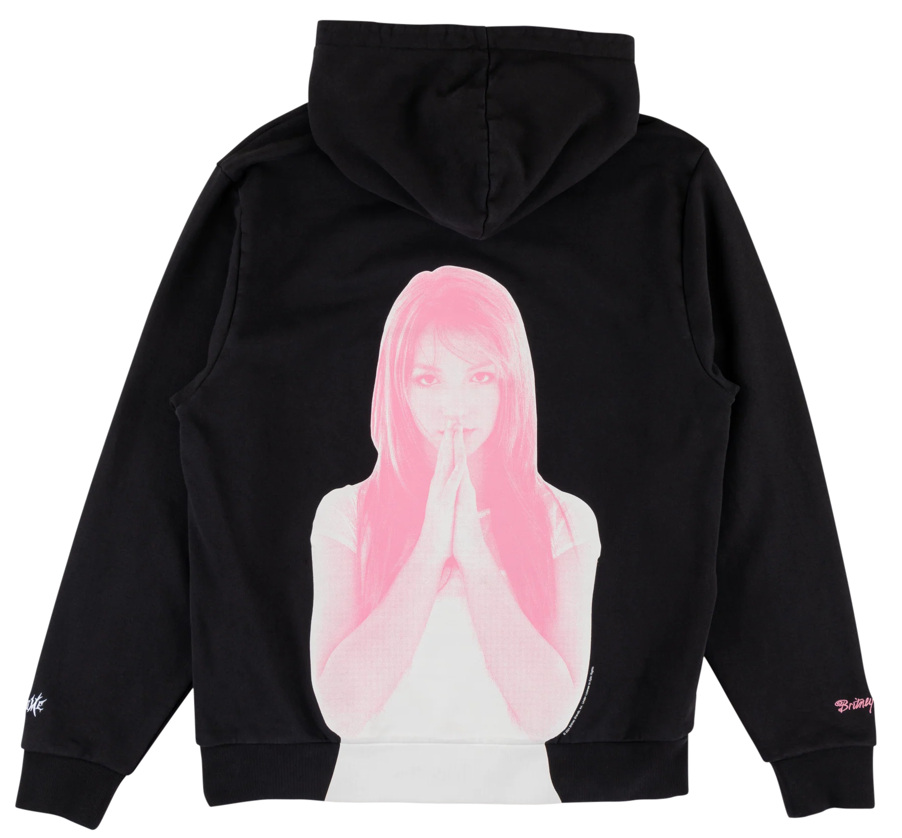 Welcome x Britney - Believe Hoodie | Black - Image 2