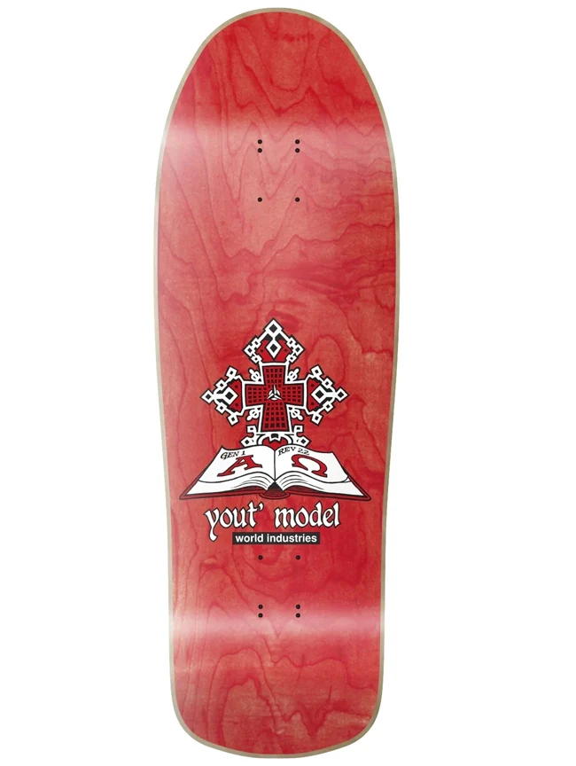 World Industries - Jeff Hartsel 'Yout Model' 9.4375" Deck - Image 2